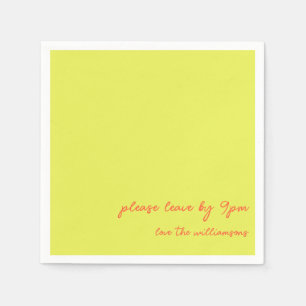 Grappige Quote Introvert Humor Aangepaste Chartreu Servet