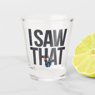 Grappige Quote Jezus Meme Ik Zag Dat Christen Shot Glas