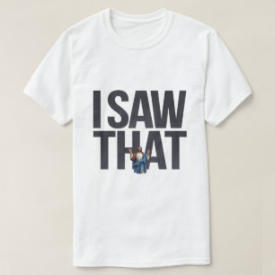 Grappige Quote Jezus Meme Ik Zag Dat Christen T-shirt