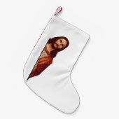 Grappige Quote Jezus Meme Ik Zag Dat Kleine Christ Kerstsok (Voorkant (Hangend))