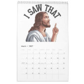 Grappige Quote Jezus Meme, Ik Zag Die Jezus Kalender (Mar 2027)