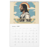 Grappige Quote Jezus Meme, Ik Zag Die Jezus Kalender (Jan 2027)