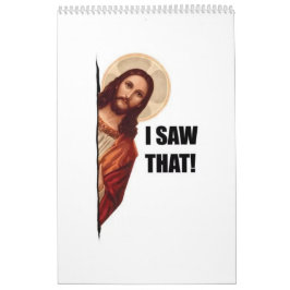 Grappige Quote Jezus Meme, Ik Zag Die Jezus  Kalender