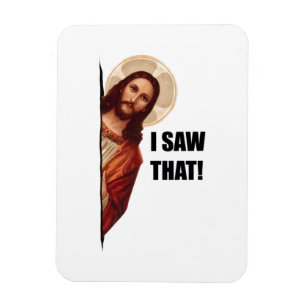 Grappige Quote Jezus Meme, Ik Zag Die Jezus Magneet