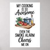 Grappige Quote Keuken Poster (Voorkant)
