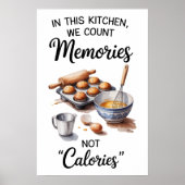 Grappige Quote Keuken Poster (Voorkant)