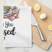 Grappige Quote Keukendoek Theedoek (Quarter Fold)