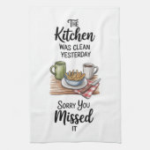 Grappige Quote Keukendoek Theedoek (Verticaal)
