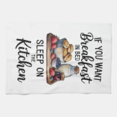 Grappige Quote Keukenhanddoek (Horizontaal)
