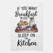 Grappige Quote Keukenhanddoek (Verticaal)