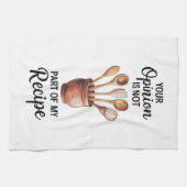 Grappige Quote Keukenhanddoek (Horizontaal)