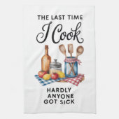 Grappige Quote Keukenhanddoek (Verticaal)