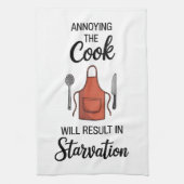 Grappige Quote Keukenhanddoek (Verticaal)