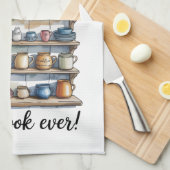 Grappige Quote Keukenhanddoek (Quarter Fold)