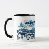 Grappige quote op een keramische koffie mok (Links)