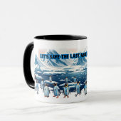 Grappige quote op een keramische koffie mok (Voorkant links)
