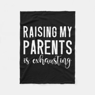 Grappige Quote Ouders Opvoeden Sarcastische Humor Fleece Deken