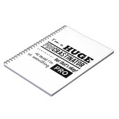 Grappige Quote over Uitstellen Notitieboek (Linkerzijde)