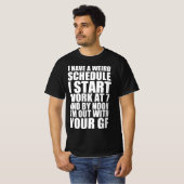 Grappige quote plannen t-shirt (Voorkant volledig)