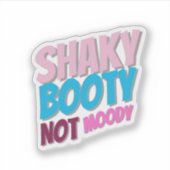 Grappige Quote Sticker (Voorkant)