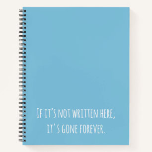 Grappige Quote Takenlijst Blauw Notitieboek