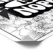 Grappige Quote Volwassen Kleuren Poster (Hoek)