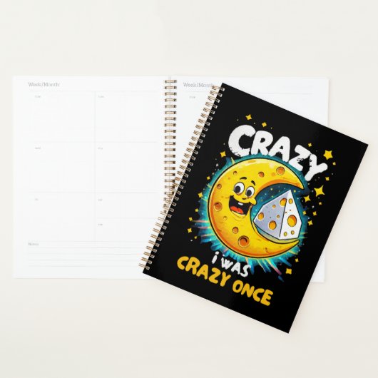 Grappige quote voor kaasliefhebbers planner (Display)