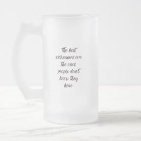 Grappige Quote Vorst Glas Mok 