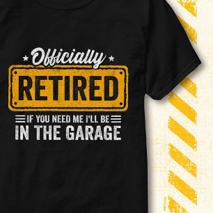 Grappige Quotes Garage Auto Vintage Officieel Met  T-shirt