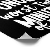 Grappige Quotes Geprobeerd Volwassen Worden Sarcas Poster (Hoek)
