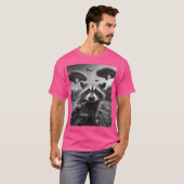 Grappige Raccoon Ufo T-shirt (Voorkant volledig)