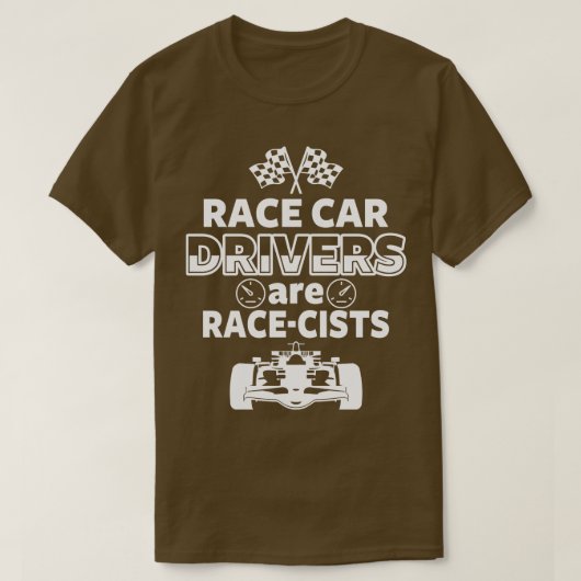 Grappige Race Driving Slogan F1 Formule 1 Grappig  T-shirt (Design voorkant)