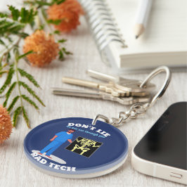 Grappige RAD Tech Custom Radiology Specialty Sleutelhanger
