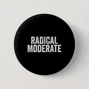 Grappige Radicale Gemiddelde Republikeinse Democra Ronde Button 5,7 Cm
