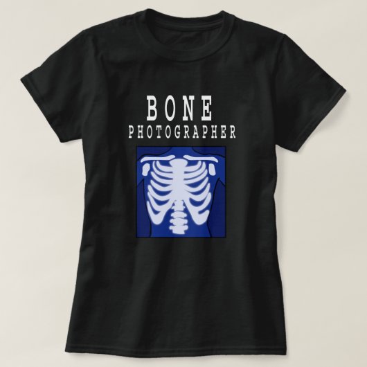 Grappige Radiologie Radioloog, bot fotograaf, arts T-shirt (Design voorkant)