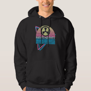 Grappige radiologie radioloog retro uitstralen pos hoodie