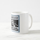 Grappige radiologische woordspeling die je poseert koffiemok (Voorkant rechts)