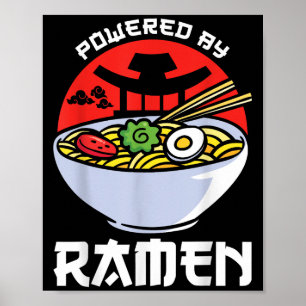 Grappige Ramen Quote voor Mannen Vrouwen Ramen Noo Poster