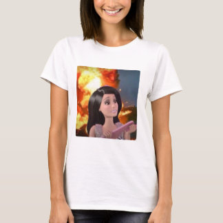 Grappige Raquel terug naar school shirten T-shirt