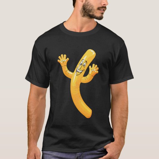 Grappige Rare Buis Man Karakter T-shirt (Voorkant)
