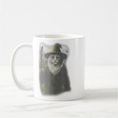 Grappige rare kitten tovenaar spook kat meme katda koffiemok (Links)