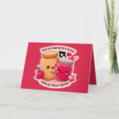 Grappige Rare Samen Valentijnsdag Kaart (Voorkant)