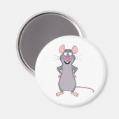 grappige rat magneet (Voorkant / Achterkant)