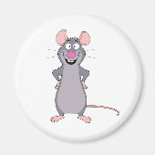 grappige rat magneet (Voorkant)