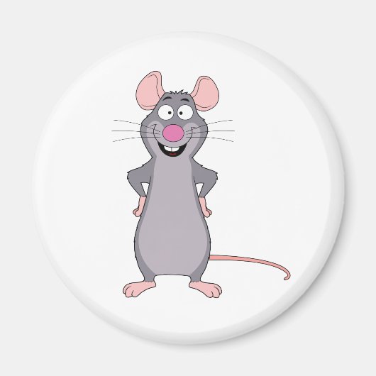 grappige rat magneet (Voorkant)
