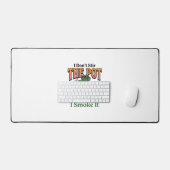Grappige rat pot quote vintage graveerontwerp_1 bureaumat (Keyboard & Muis)