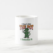 Grappige rat pot quote vintage graveerontwerp_1 koffiemok (Center)