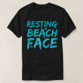 Grappige RBF Zomer Rust Strand Gezicht Vis Tanning T-shirt (Design voorkant)