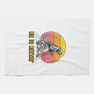 Grappige Reaper Scooter Vintage Sunset Shirt Ontwe Theedoek
