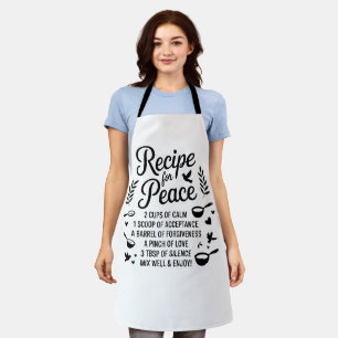 Grappige Recept Citaat Keuken Rust, Acceptatie & L Schort